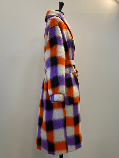 "Wolke" TOWEL COAT Purple square