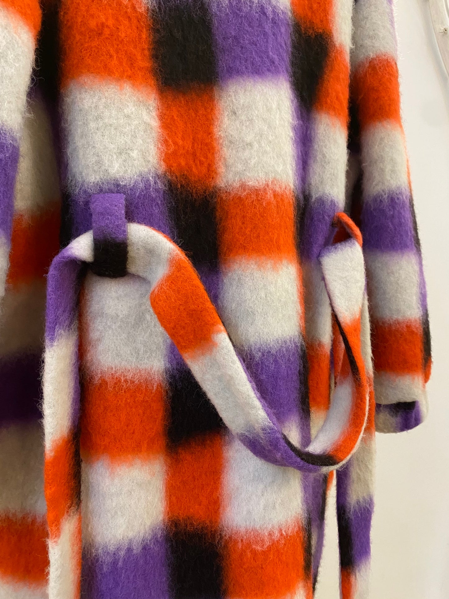"Wolke" TOWEL COAT Purple square