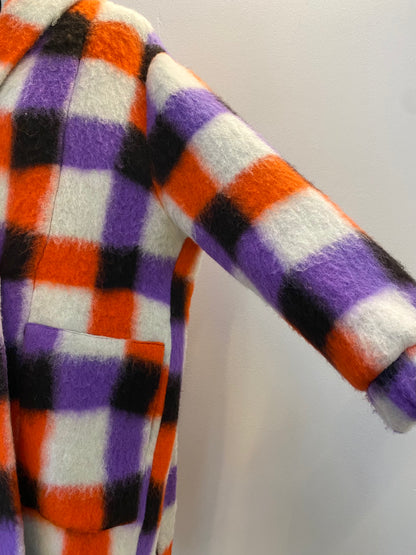 "Wolke" TOWEL COAT Purple square
