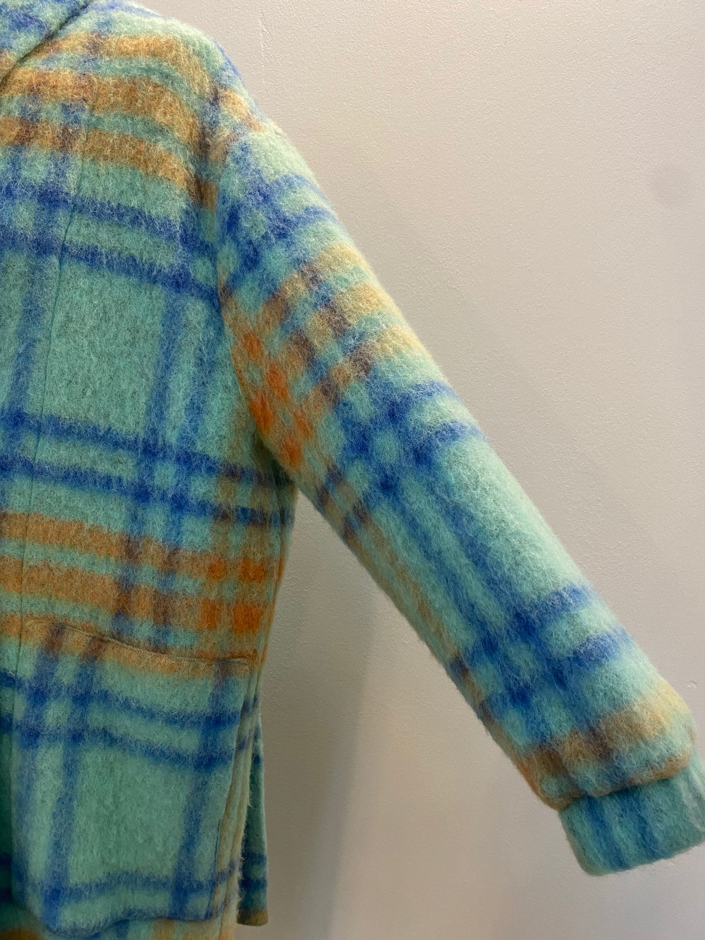 TOWEL COAT Mint square