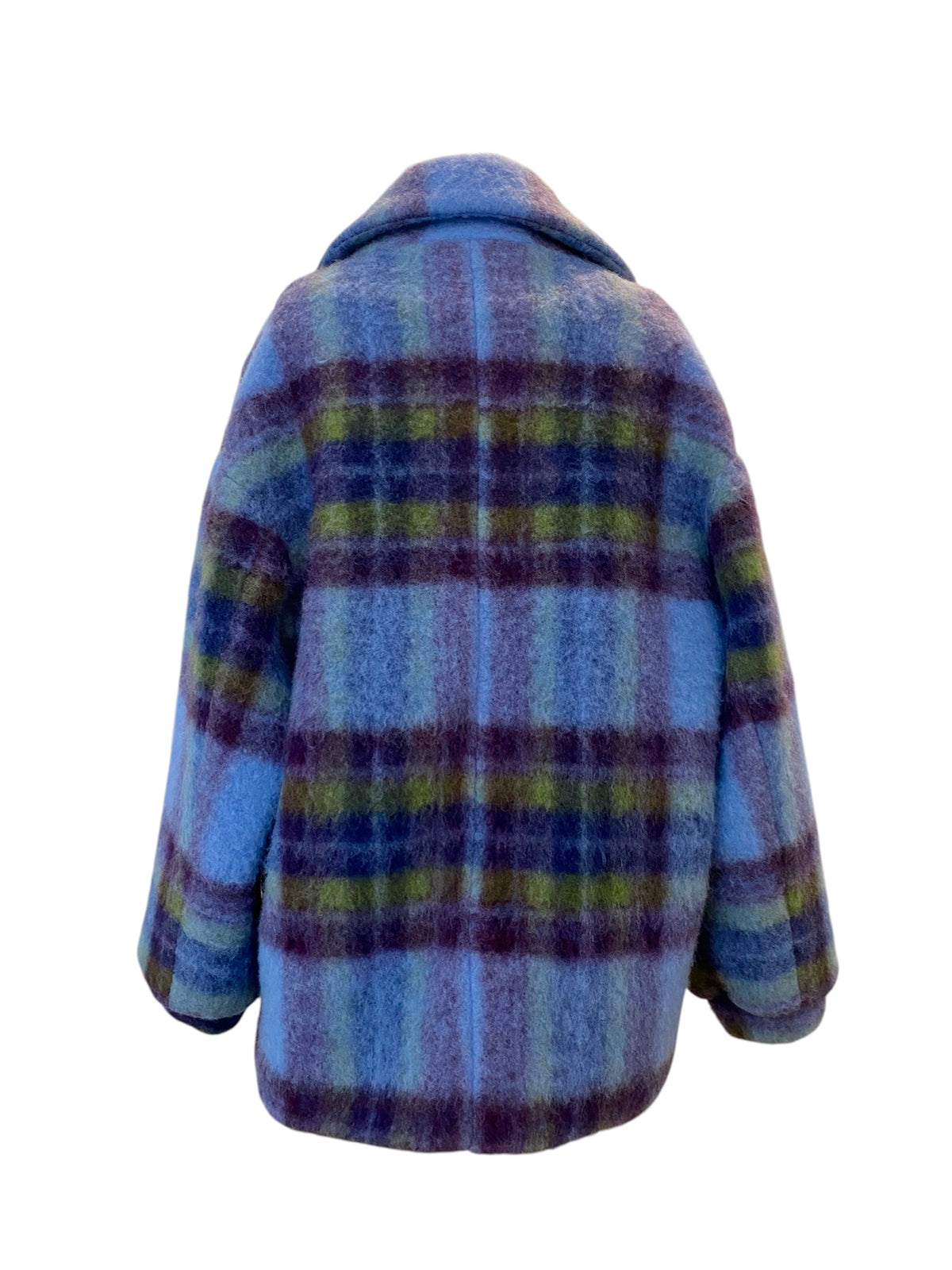 OVERSIZED JACKET Mohair blue