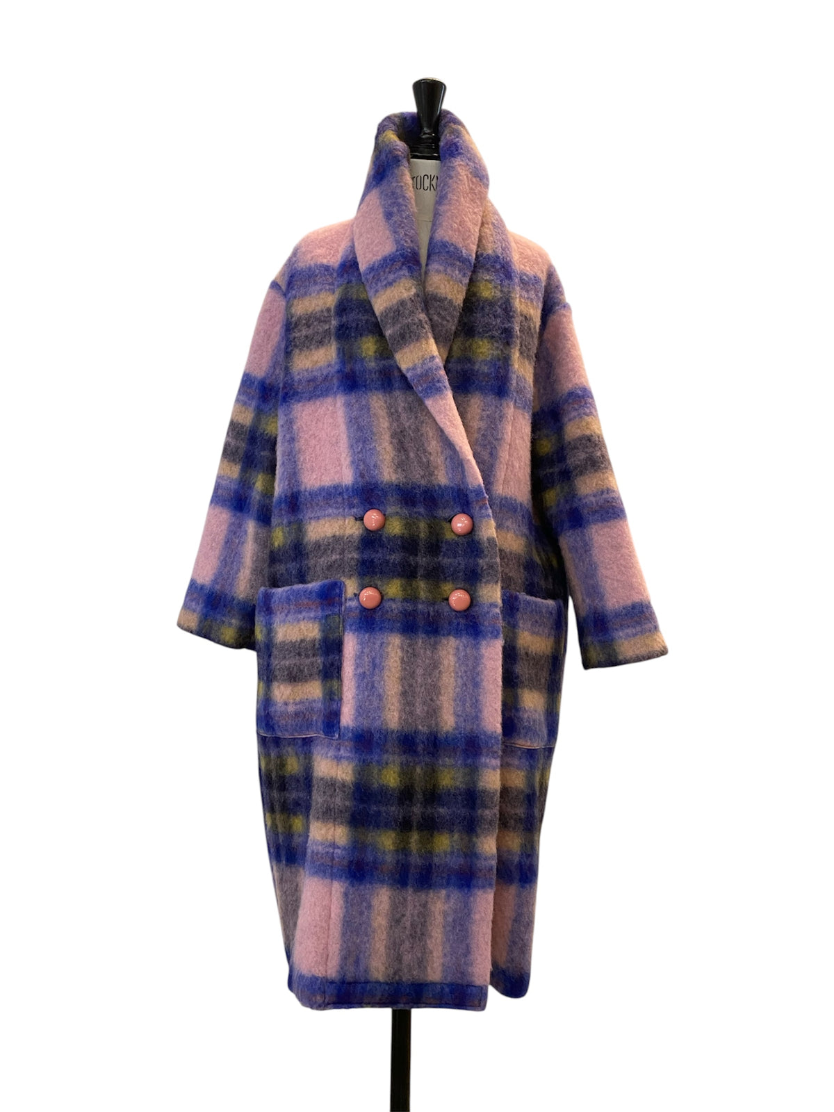 TOWEL COAT Mohair pink