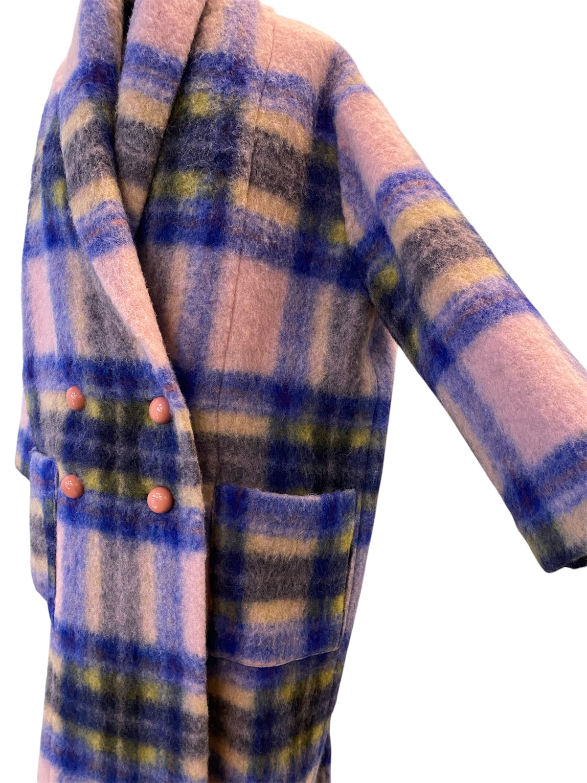 TOWEL COAT Mohair pink