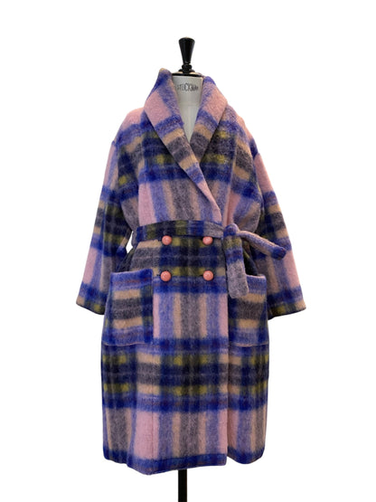 TOWEL COAT Mohair pink
