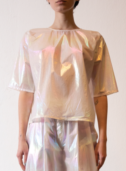 CANDY TOP White rainbow