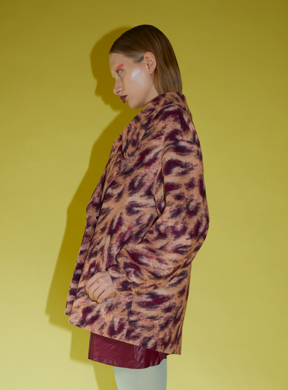 OVERSIZED JACKET Fauna pink