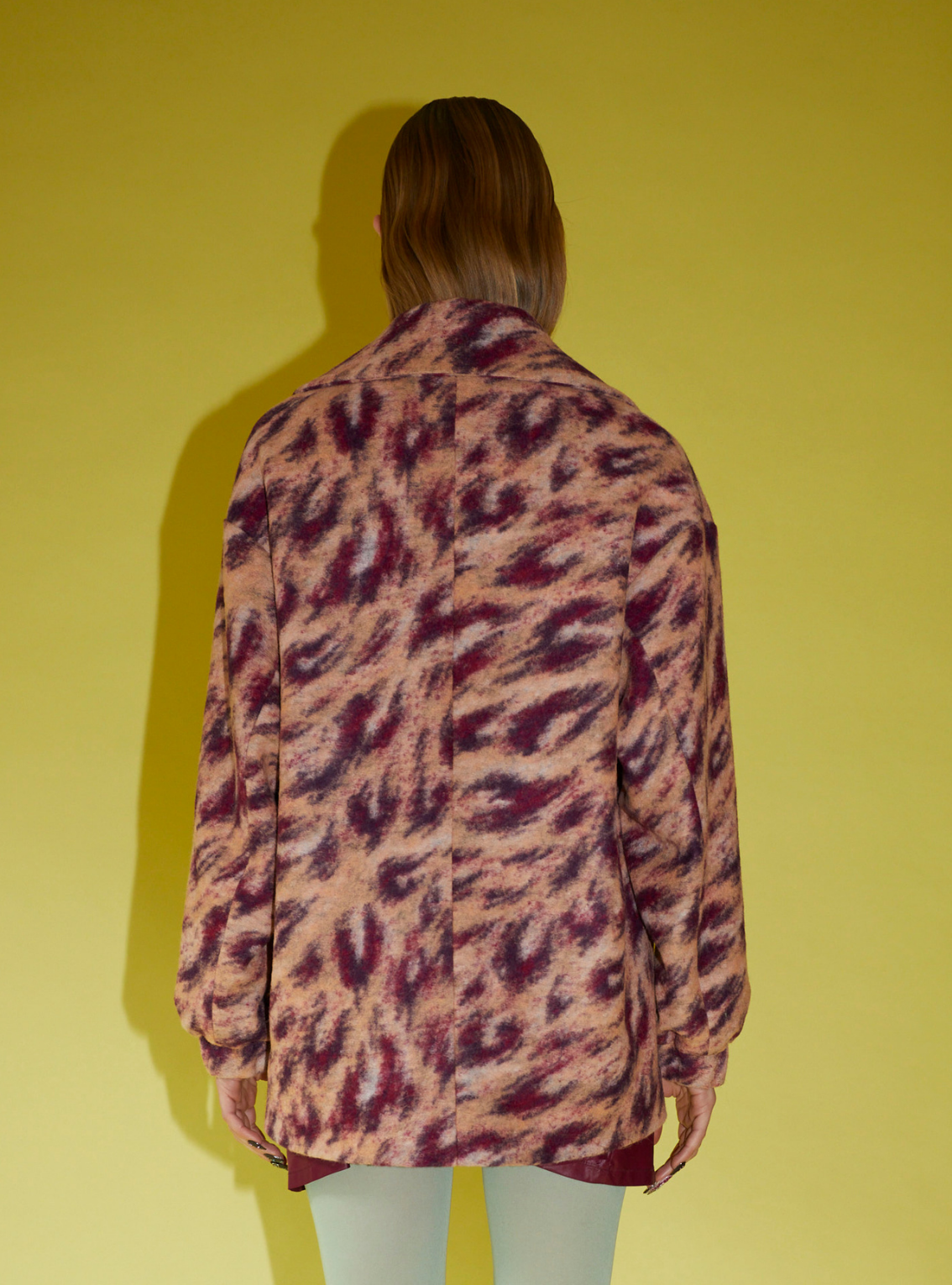 OVERSIZED JACKET Fauna pink