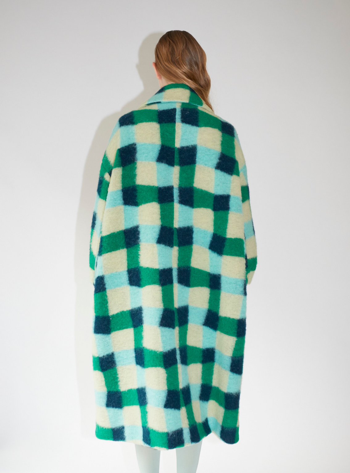 OVERSIZED COAT Moss square