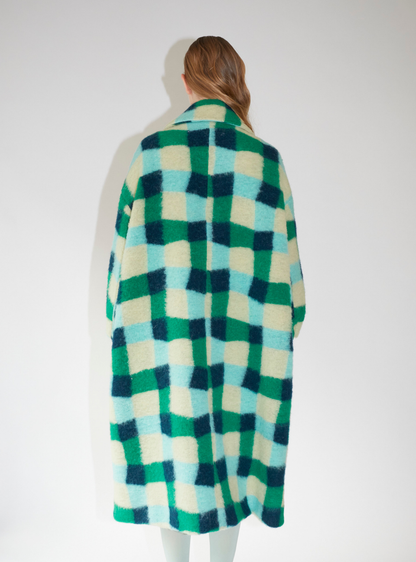 OVERSIZED COAT Moss square