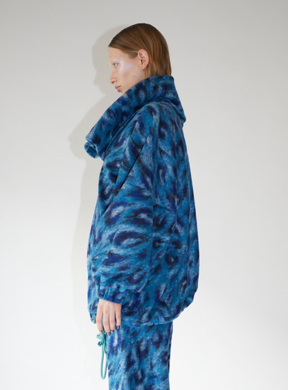 NO HOOD JACKET Fauna blue