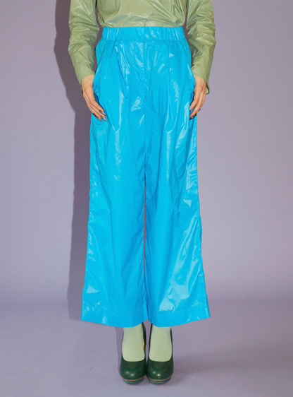 WIDE LONG PANTS Blue