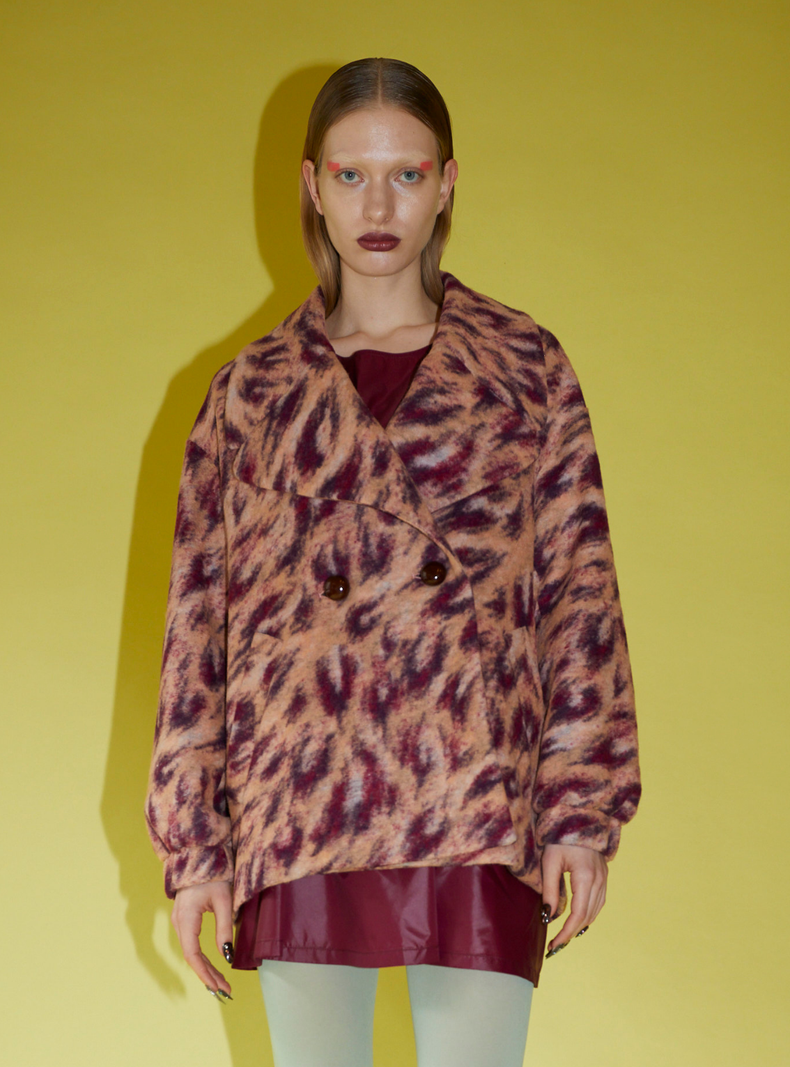 OVERSIZED JACKET Fauna pink