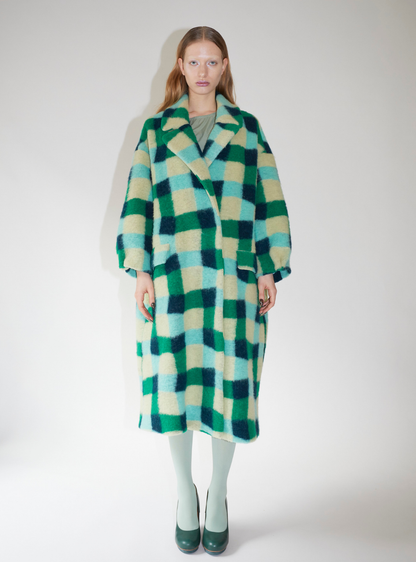 OVERSIZED COAT Moss square