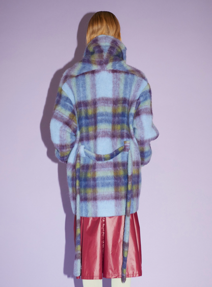 TOWEL JACKET Mohair blue