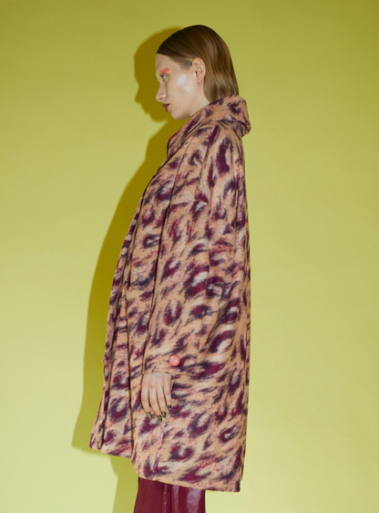 CITY COAT Fauna pink