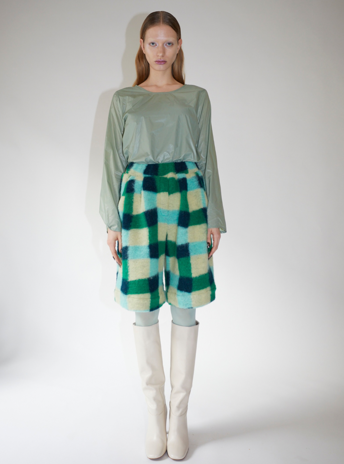 WIDE SHORT PANTS Moss square