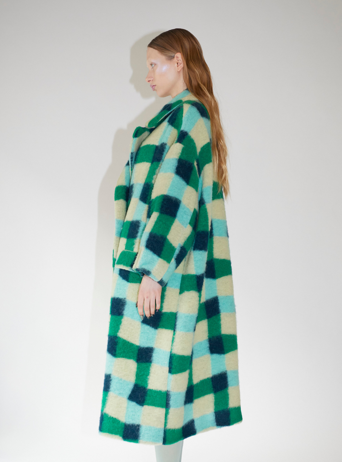 OVERSIZED COAT Moss square