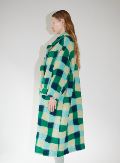 OVERSIZED COAT Moss square