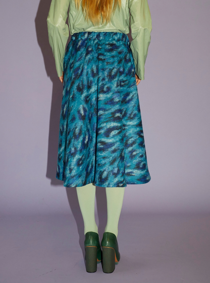 BELL SKIRT Fauna blue