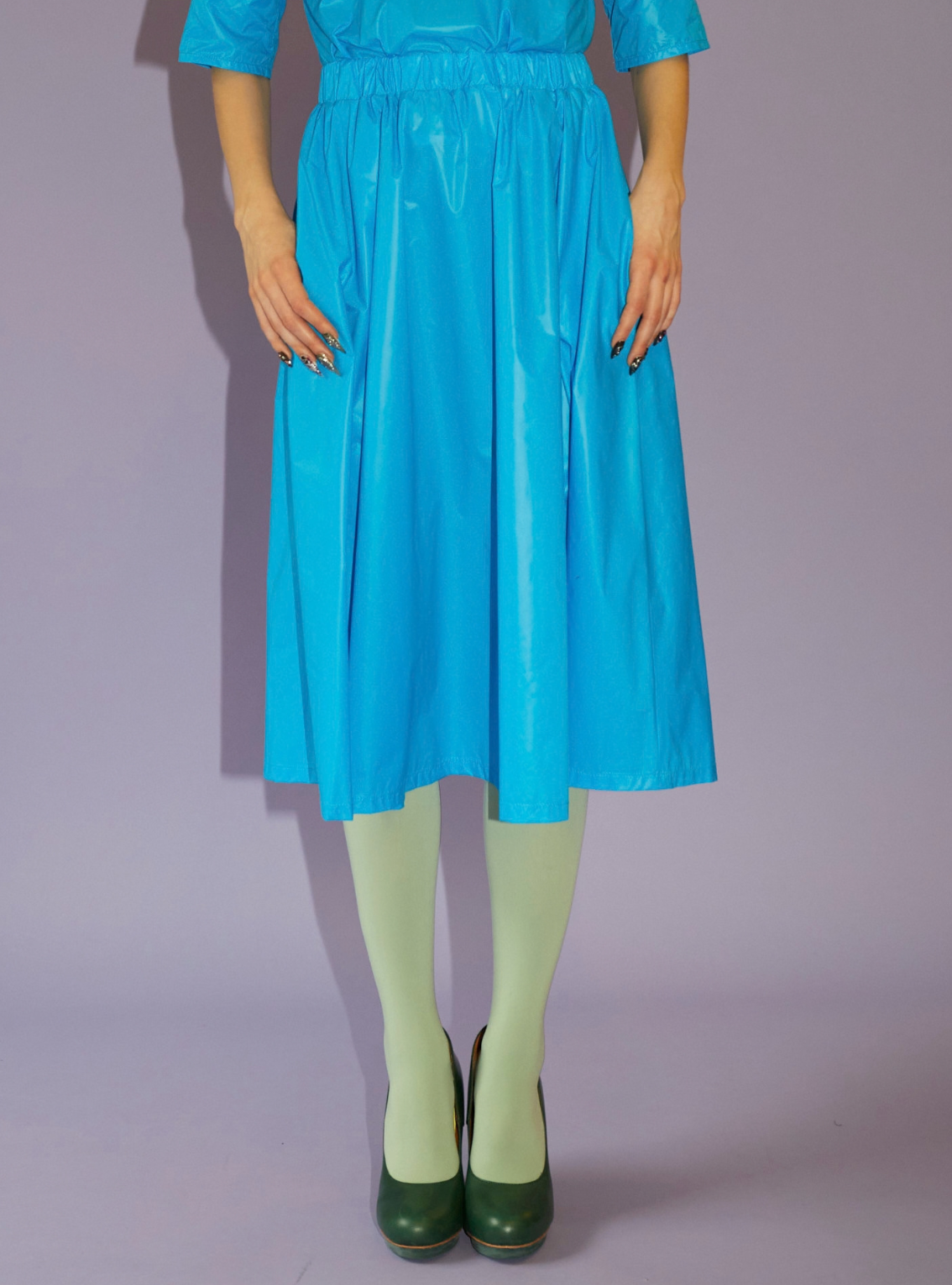 BELL SKIRT Blue
